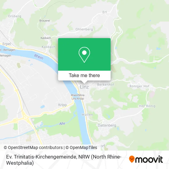 Карта Ev. Trinitatis-Kirchengemeinde