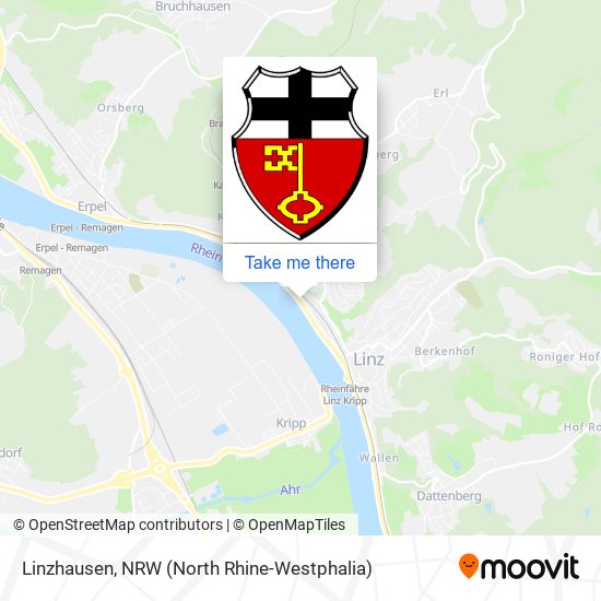 Linzhausen map