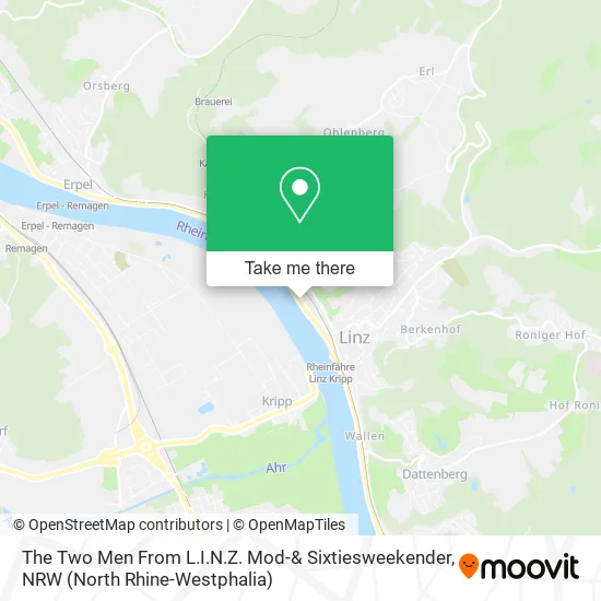 Карта The Two Men From L.I.N.Z. Mod-& Sixtiesweekender