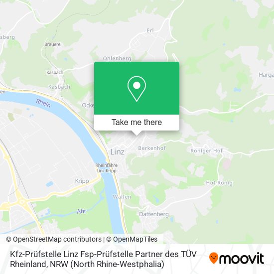 Kfz-Prüfstelle Linz Fsp-Prüfstelle Partner des TÜV Rheinland map