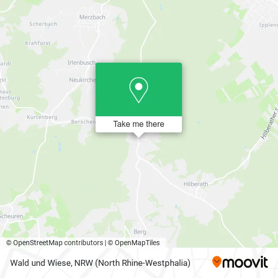 Карта Wald und Wiese