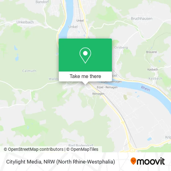 Карта Citylight Media