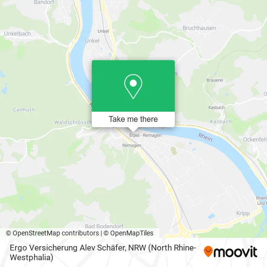 Карта Ergo Versicherung Alev Schäfer