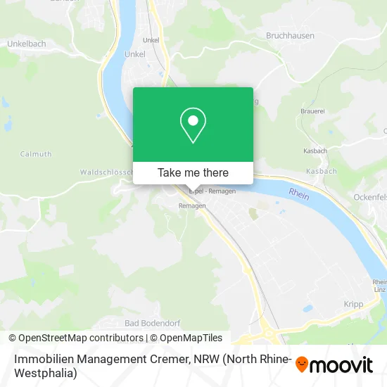 Карта Immobilien Management Cremer