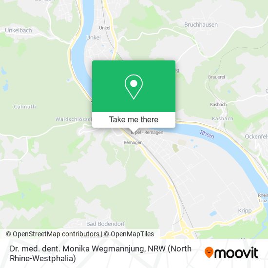 Dr. med. dent. Monika Wegmannjung map