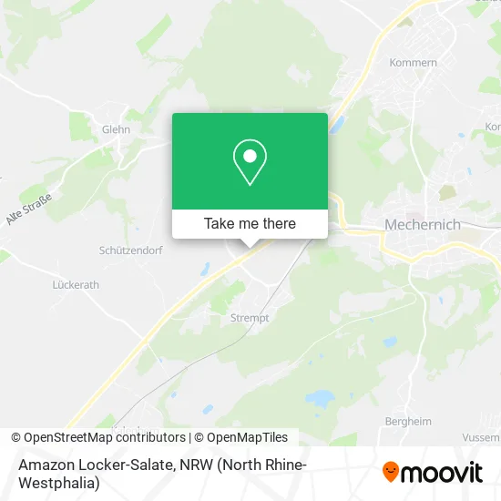 Карта Amazon Locker-Salate