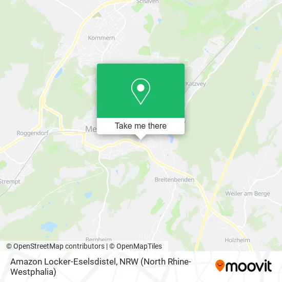 Карта Amazon Locker-Eselsdistel