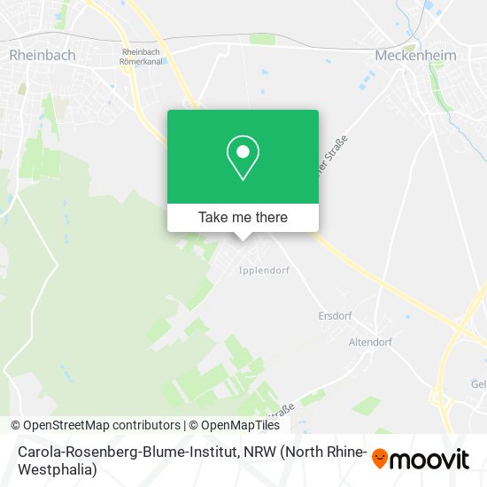 Carola-Rosenberg-Blume-Institut map