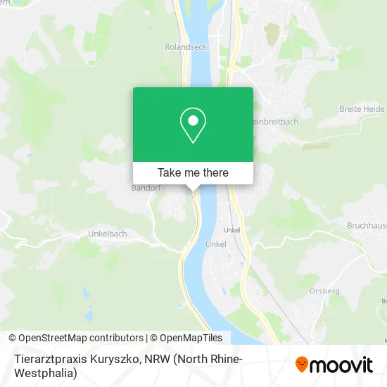 Карта Tierarztpraxis Kuryszko