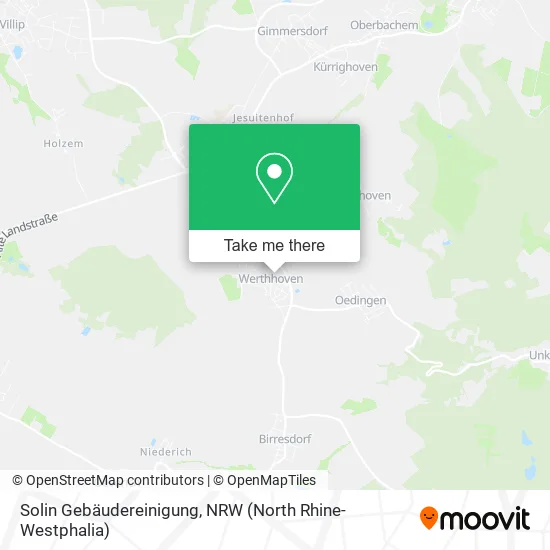 Карта Solin Gebäudereinigung