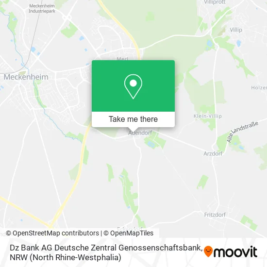 Карта Dz Bank AG Deutsche Zentral Genossenschaftsbank