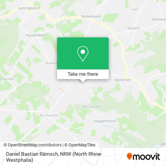 Daniel Bastian Rämsch map