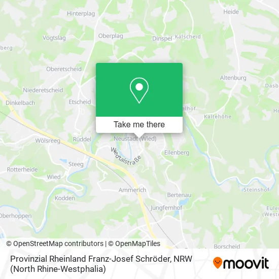 Карта Provinzial Rheinland Franz-Josef Schröder