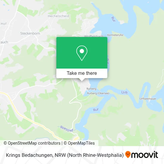 Krings Bedachungen map