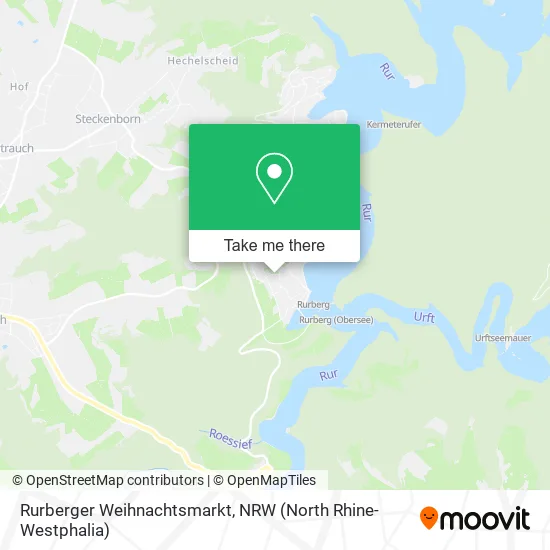 Rurberger Weihnachtsmarkt map