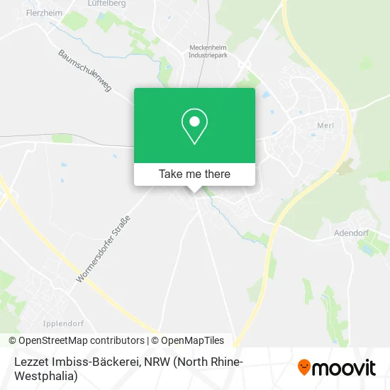 Карта Lezzet Imbiss-Bäckerei