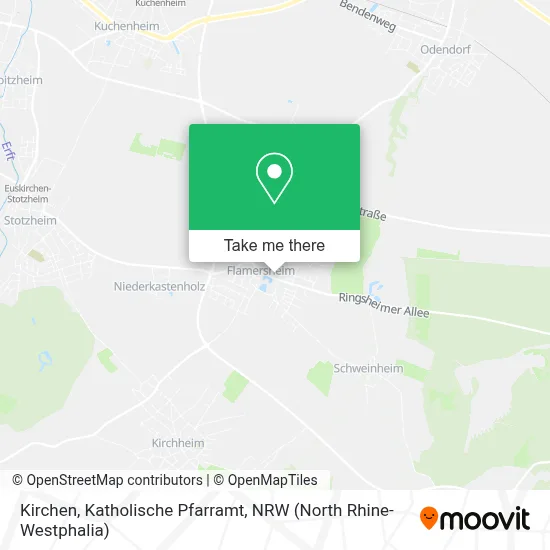 Kirchen, Katholische Pfarramt map