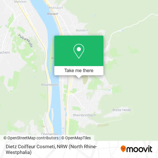 Карта Dietz Coiffeur Cosmeti