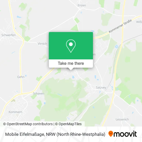 Карта Mobile Eifelmaßage