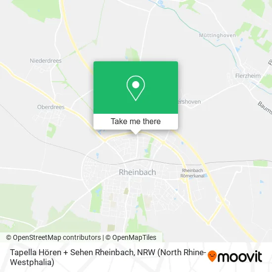 Карта Tapella Hören + Sehen Rheinbach