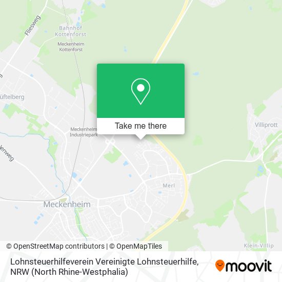 Lohnsteuerhilfeverein Vereinigte Lohnsteuerhilfe map