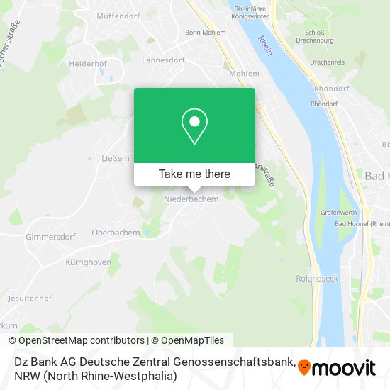 Dz Bank AG Deutsche Zentral Genossenschaftsbank map