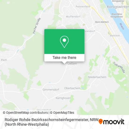 Карта Rüdiger Rohde Bezirksschornsteinfegermeister