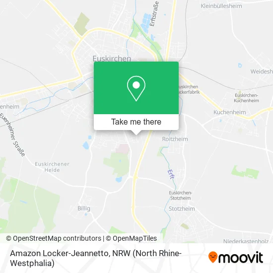 Карта Amazon Locker-Jeannetto