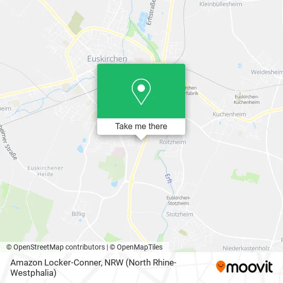 Карта Amazon Locker-Conner