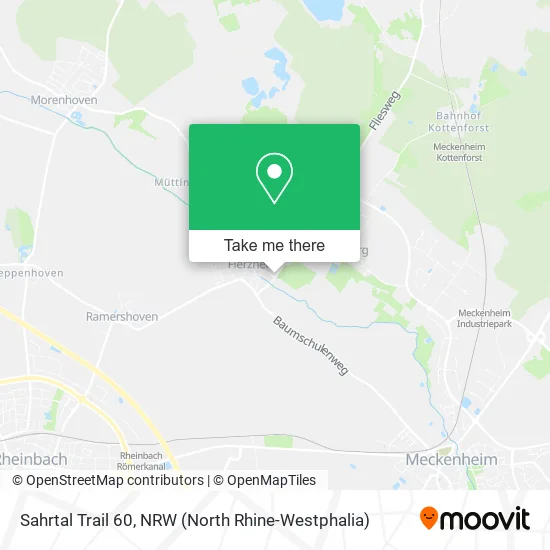 Карта Sahrtal Trail 60