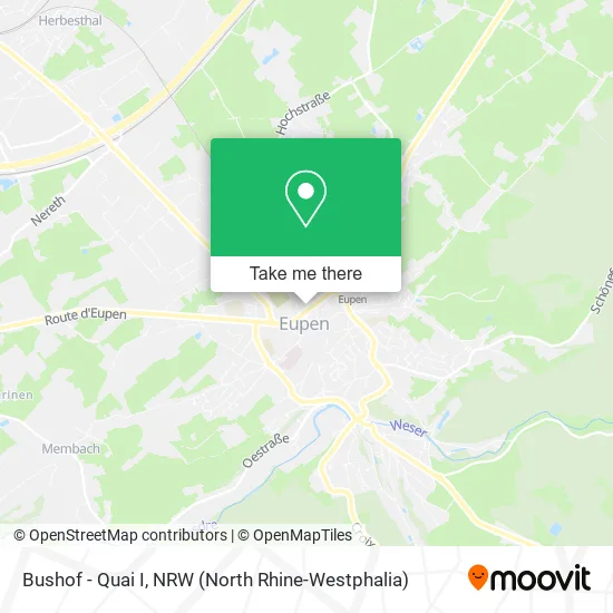 Карта Bushof - Quai I