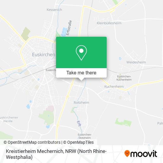 Kreistierheim Mechernich map