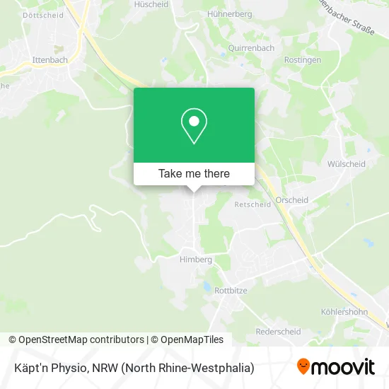 Карта Käpt'n Physio