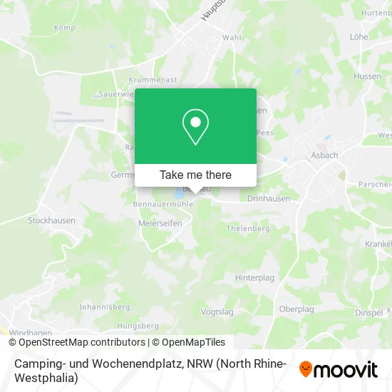 Карта Camping- und Wochenendplatz