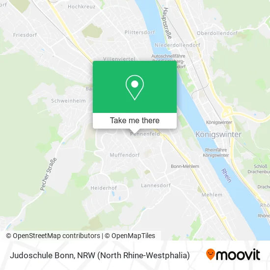 Карта Judoschule Bonn