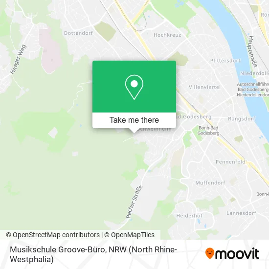 Карта Musikschule Groove-Büro