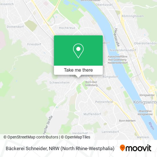 Bäckerei Schneider map