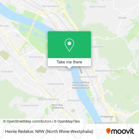 Карта Heinle Redeker