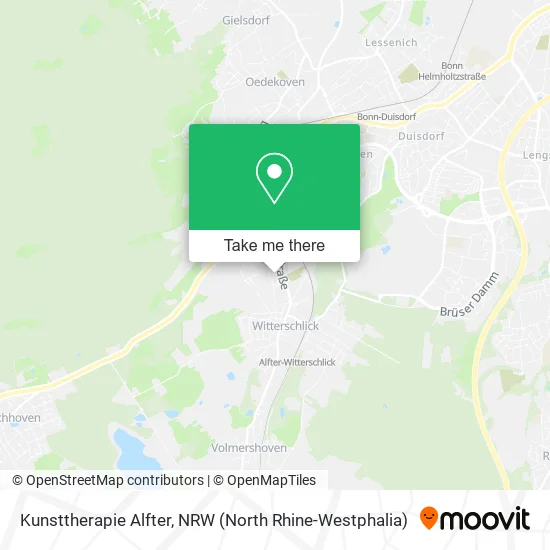 Карта Kunsttherapie Alfter