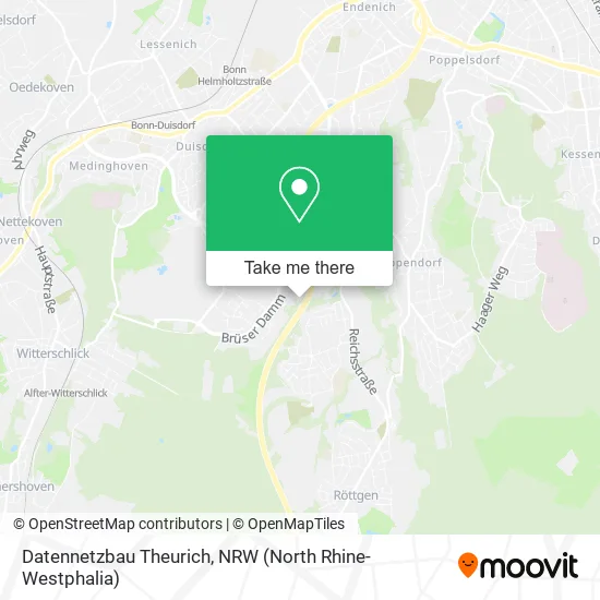 Карта Datennetzbau Theurich