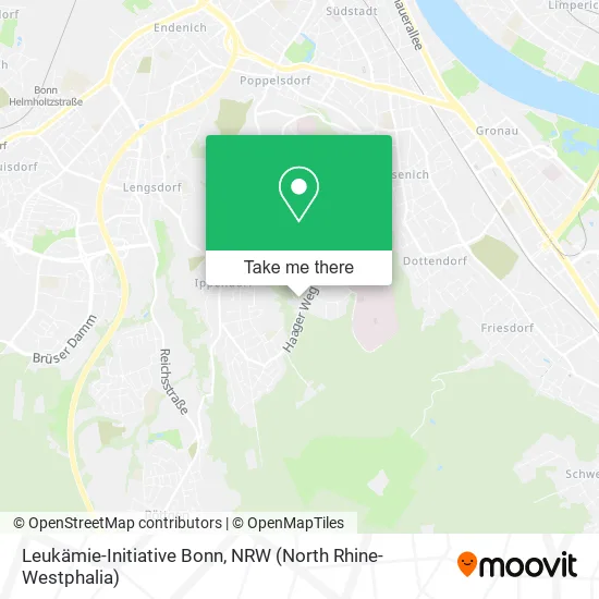 Карта Leukämie-Initiative Bonn