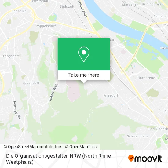 Карта Die Organisationsgestalter