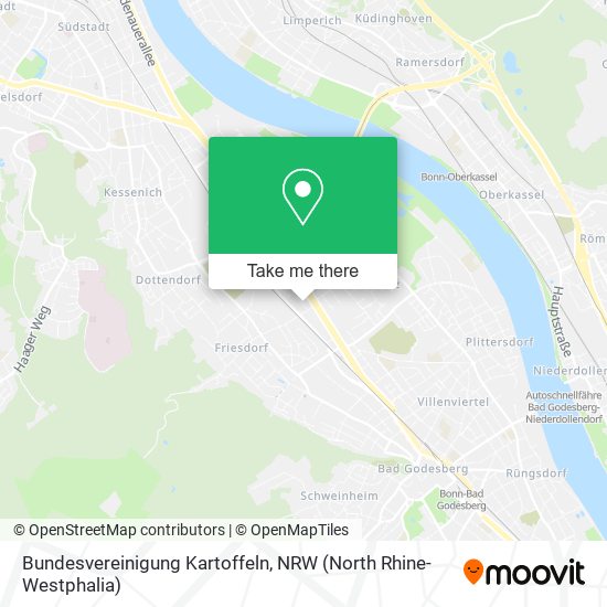 Bundesvereinigung Kartoffeln map