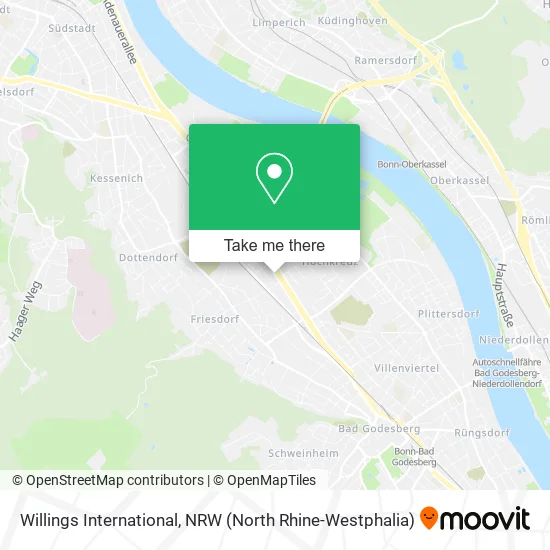 Карта Willings International