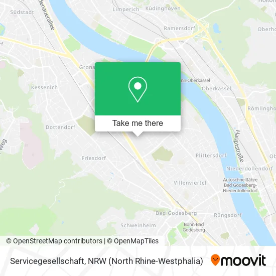 Servicegesellschaft map