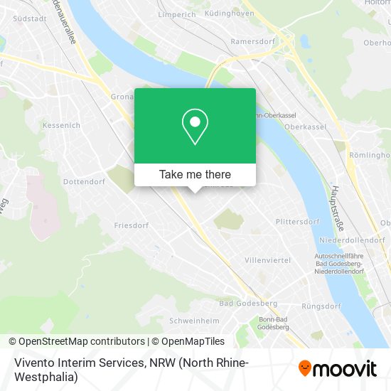 Vivento Interim Services map