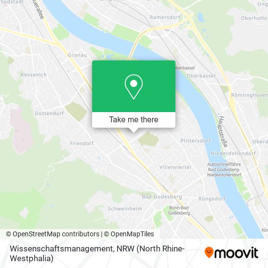 Wissenschaftsmanagement map