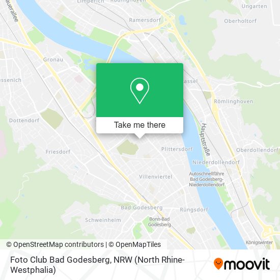 Foto Club Bad Godesberg map