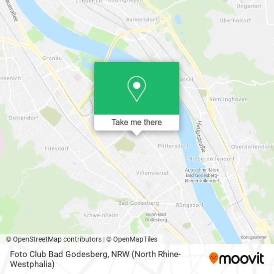 Foto Club Bad Godesberg map