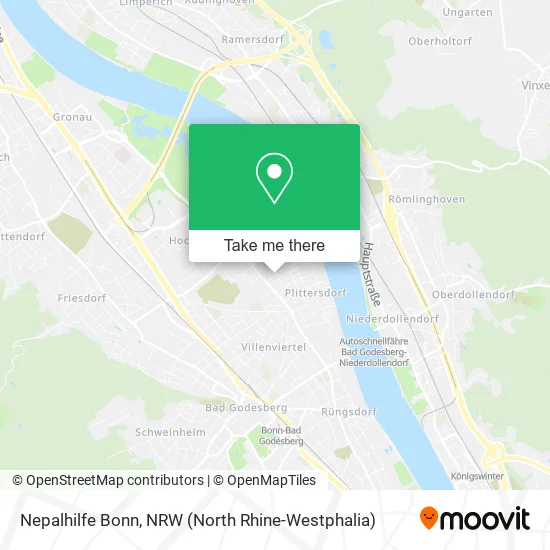 Карта Nepalhilfe Bonn